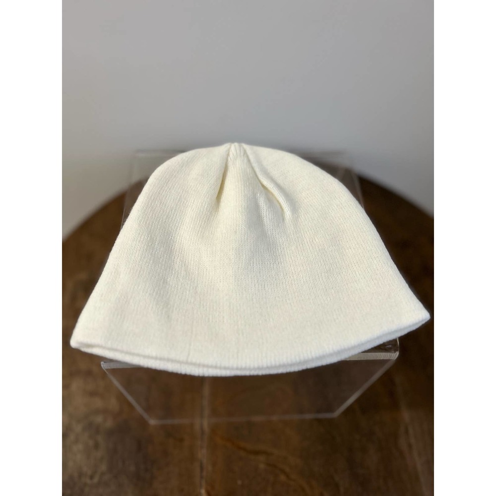 Joe Boxer Beanie Hat One Size Cap White Winter Cold Weather Fashion Stocking
